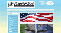 Desktop Screenshot of predatortools.com